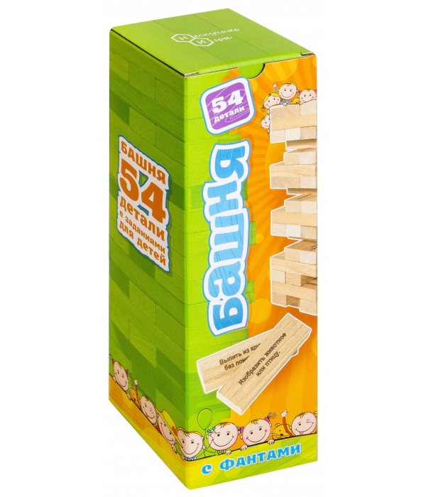 Башня с заданиями для детей