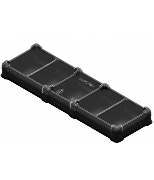 UniqTraySystem Organizer (5 секций) (черный)