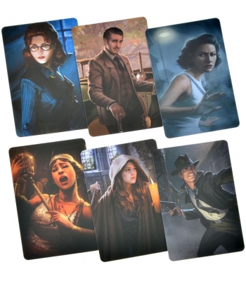 Ужас Аркхэма. Карточная игра: Нарушенный круг. Сыщики